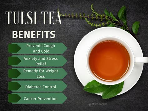Health Benefits & Side Effects of Tulsi Tea (Holy Basil Tea).